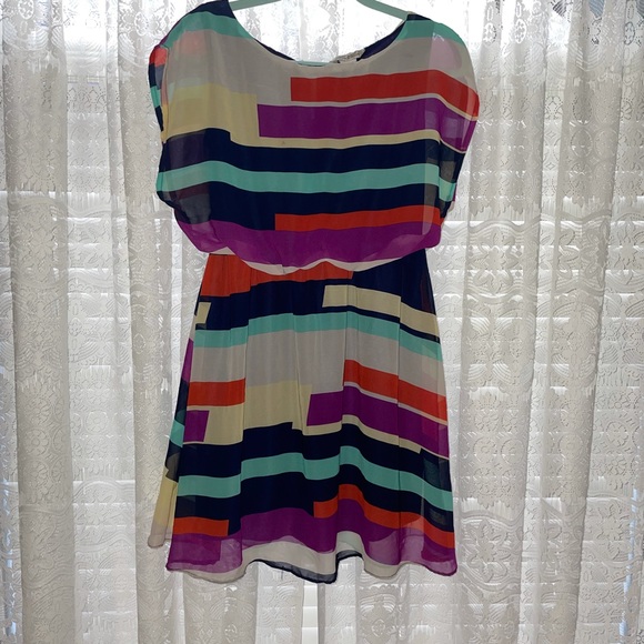 Colorblock Dress - Picture 1 of 7